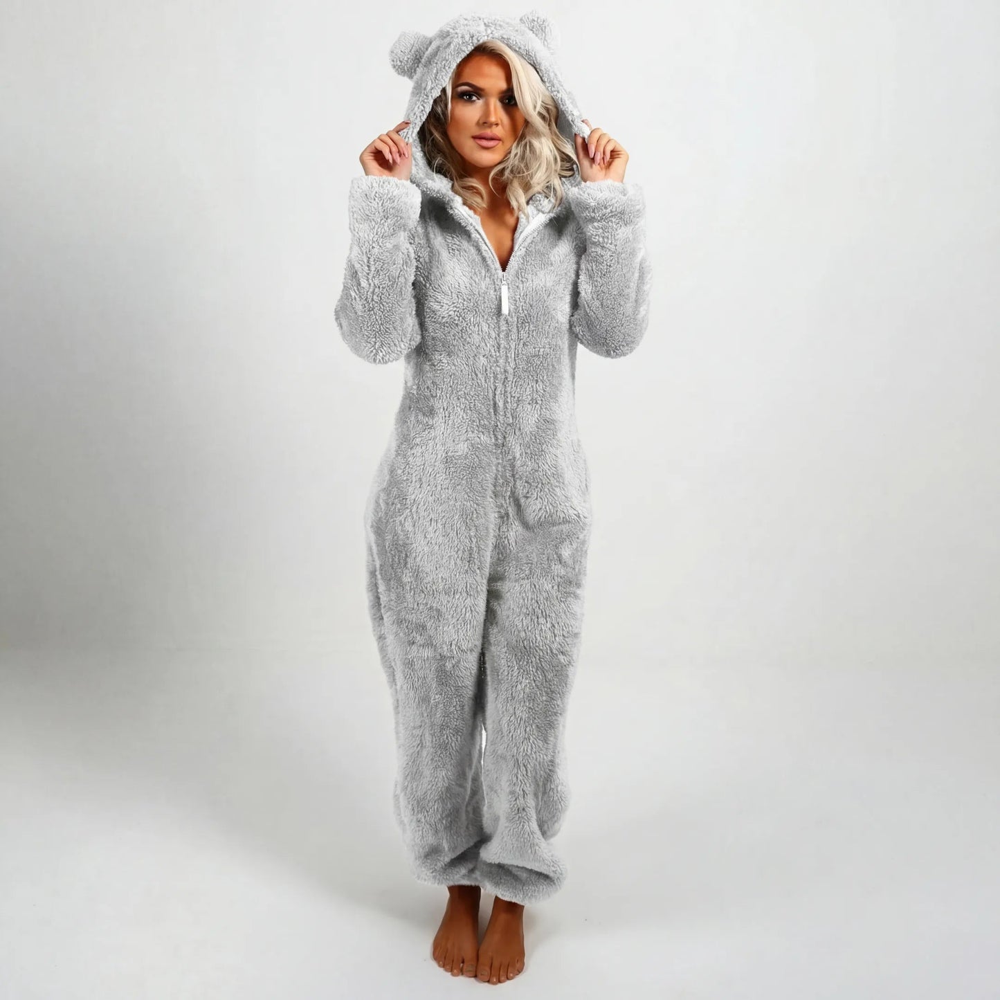 Oath Beauty - Teddy Hoodie Suit