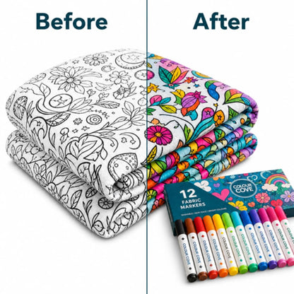 ColorCozy DIY Colouring Blanket