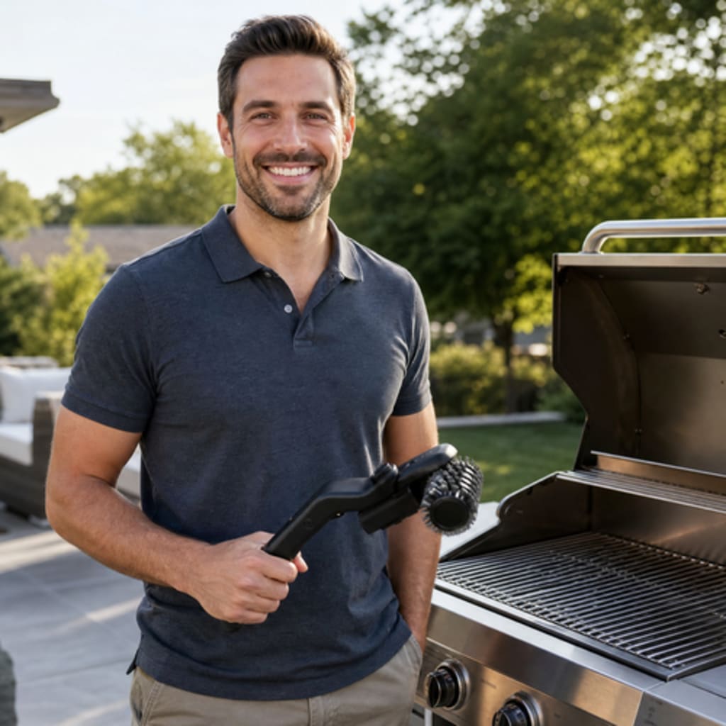 GrillForge BBQ Grill Master Cleaning Kit