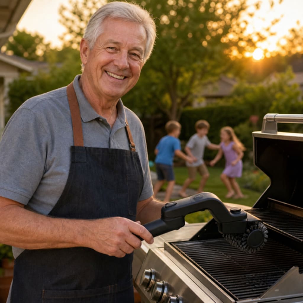 GrillForge BBQ Grill Master Cleaning Kit