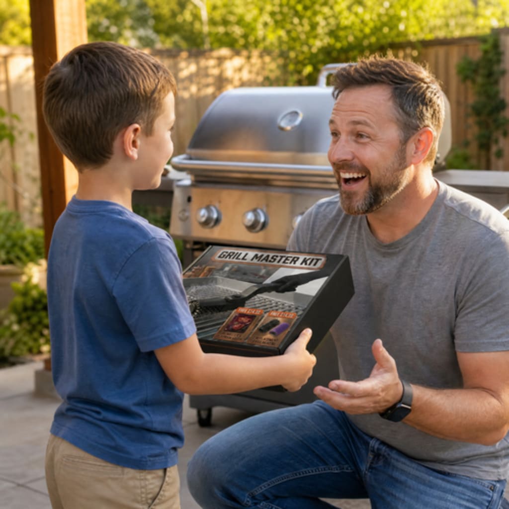 GrillForge BBQ Grill Master Cleaning Kit