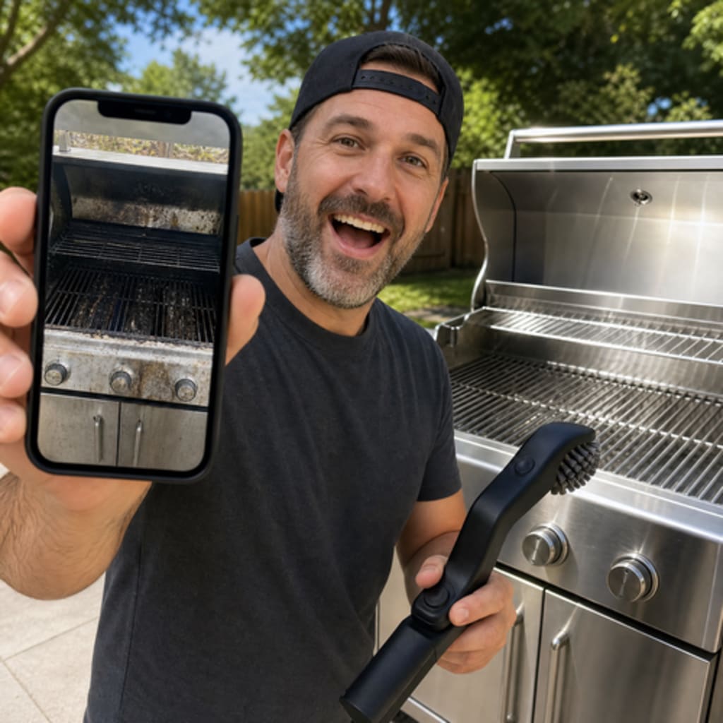 GrillForge BBQ Grill Master Cleaning Kit