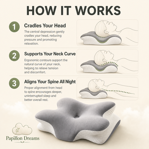 Papillon Dreams Pillow
